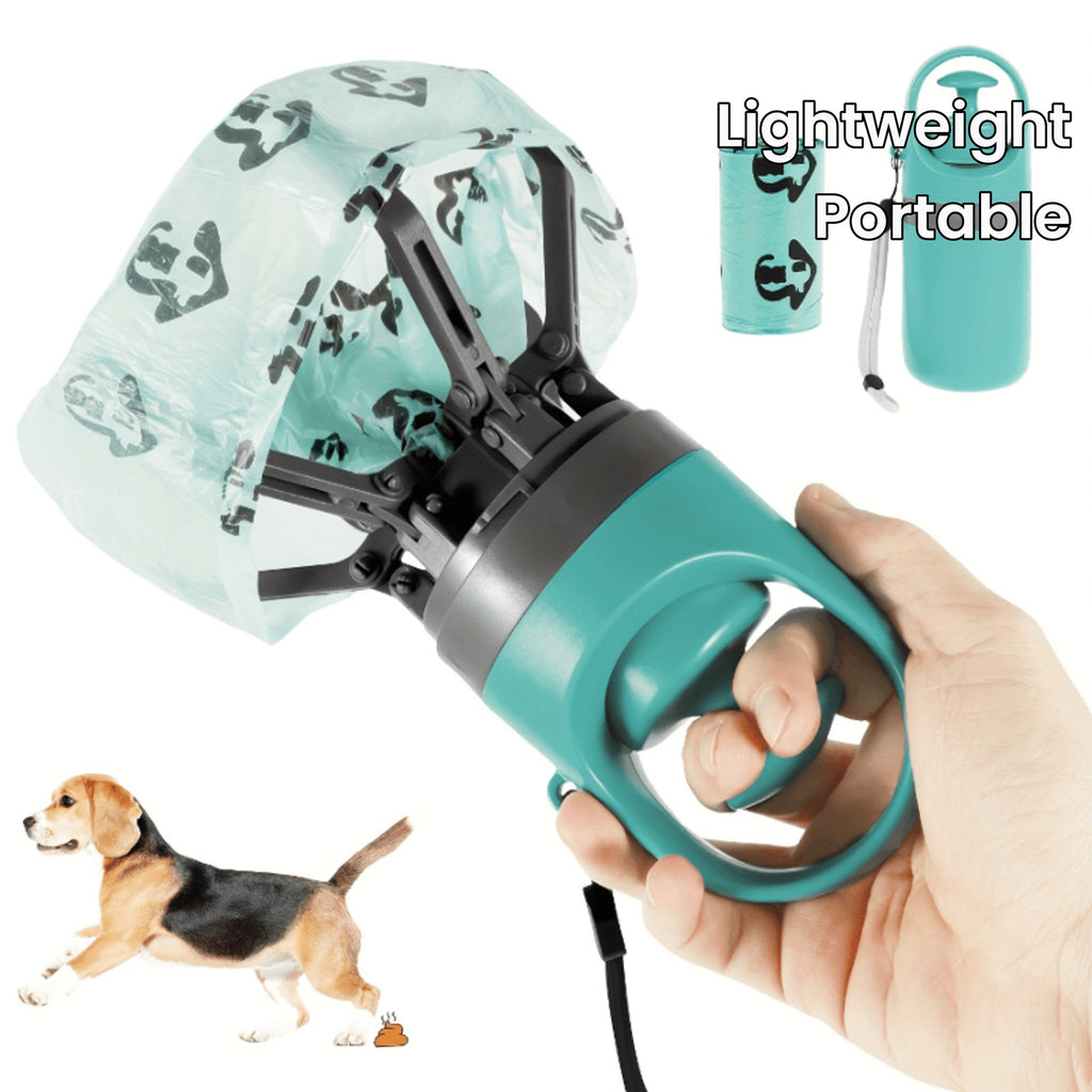 Dog Pooper Scooper Picking Poop Garbage Bag Shit Shovel