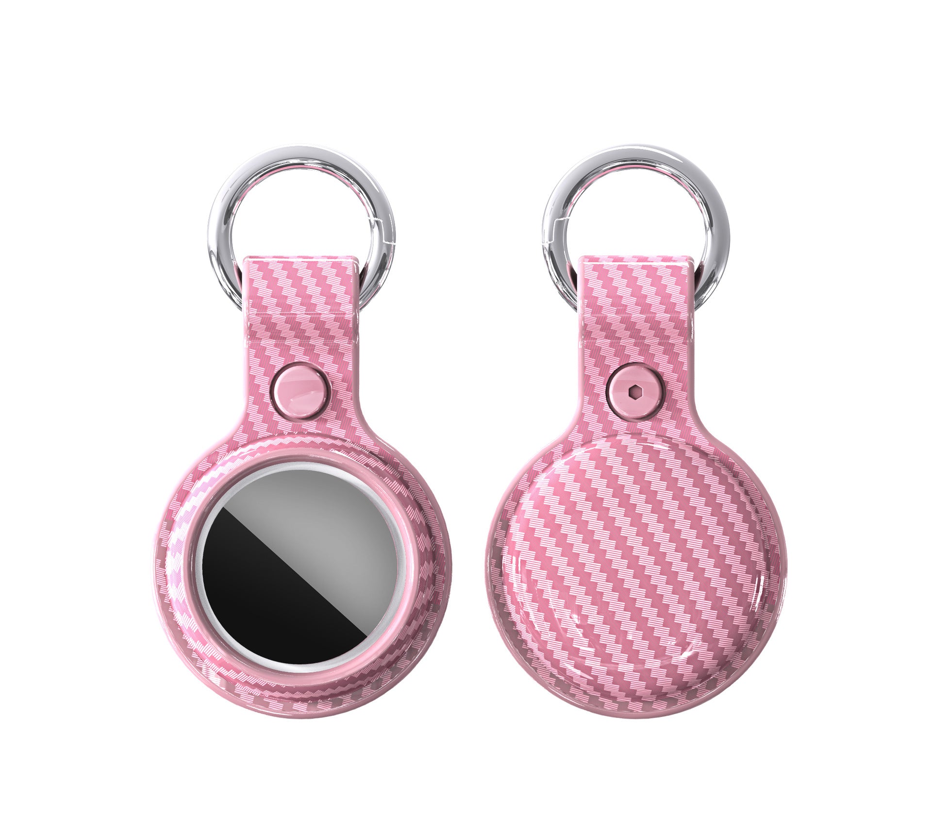 Tracker Protective Case Anti-loss Device Carbon Fiber Pattern