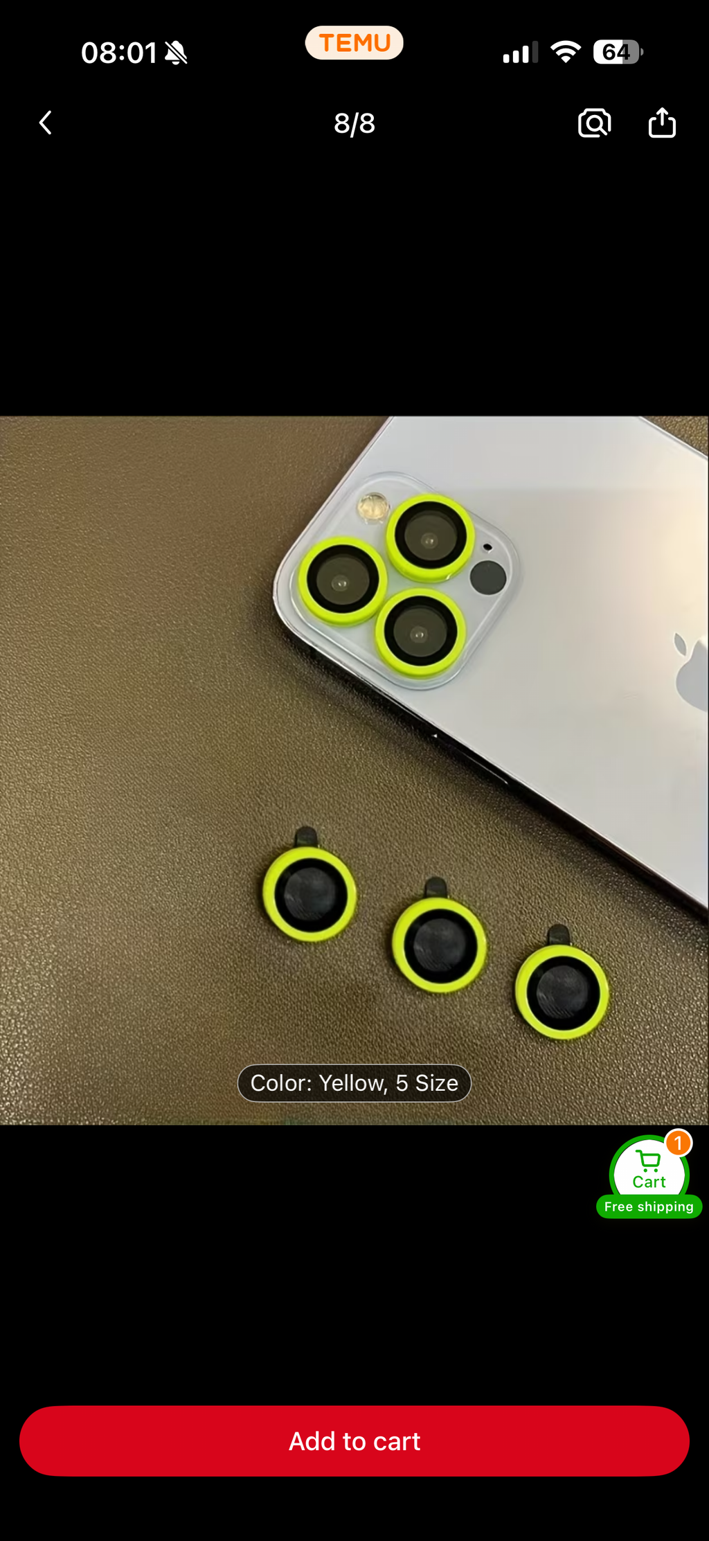 Glass Camera Lens Protector