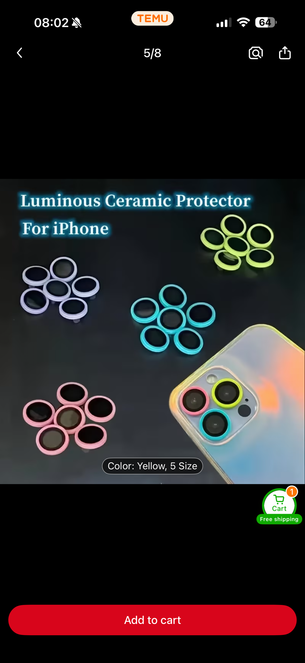 Glass Camera Lens Protector