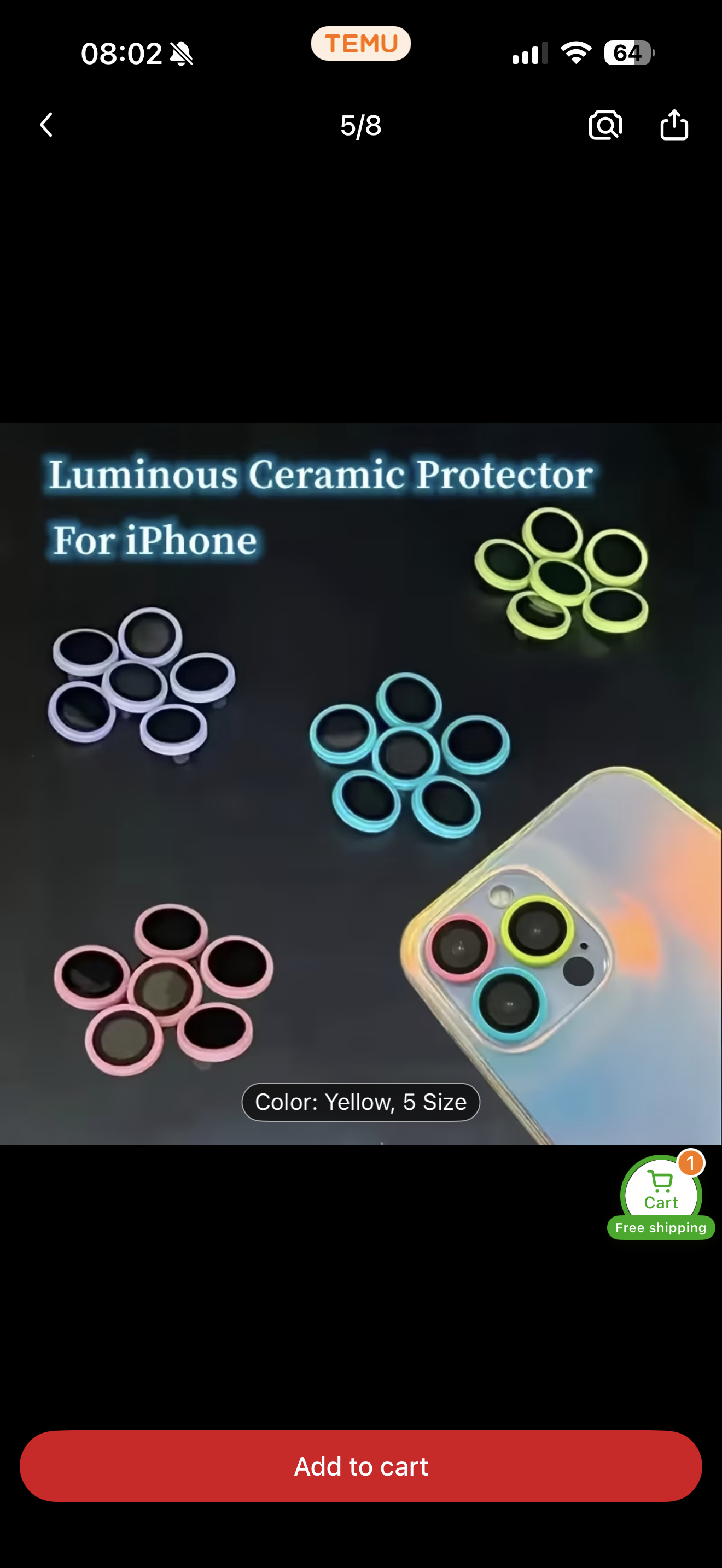 Glass Camera Lens Protector