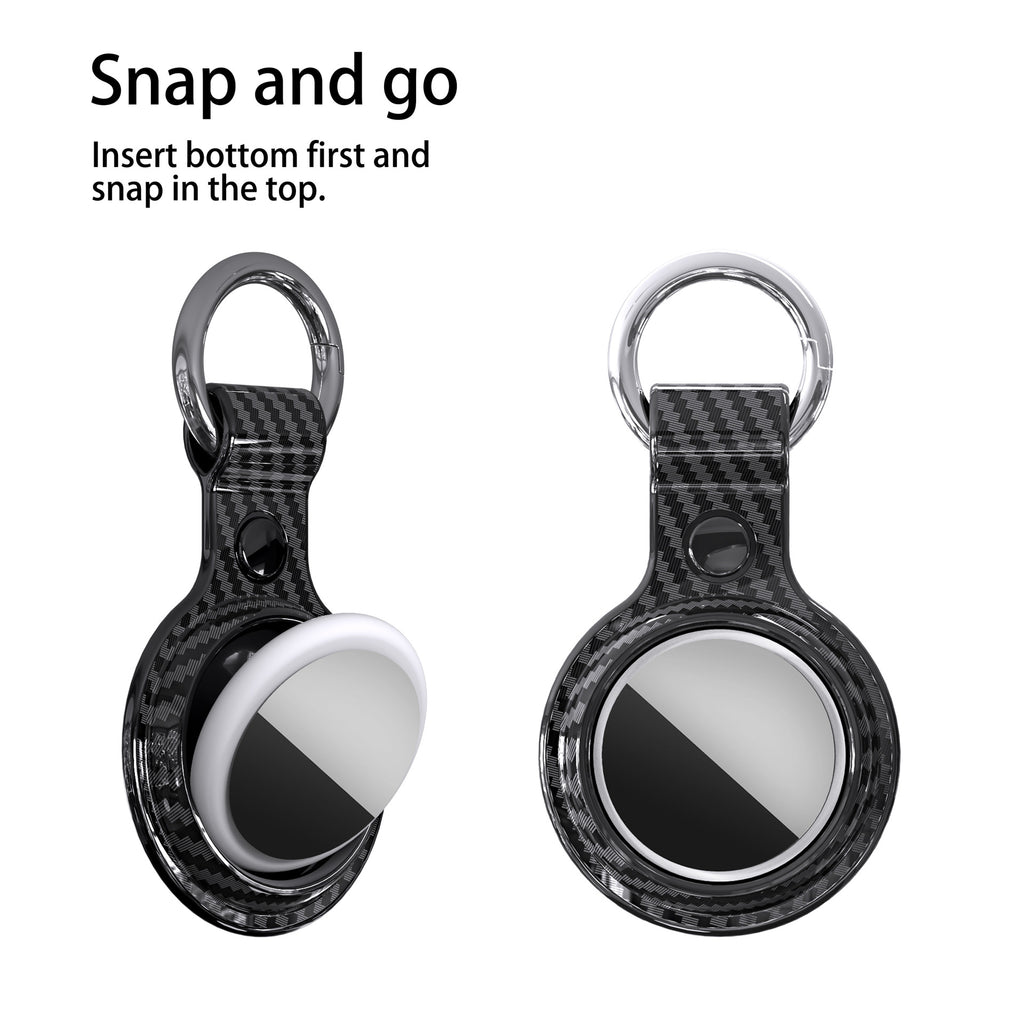 Tracker Protective Case Anti-loss Device Carbon Fiber Pattern